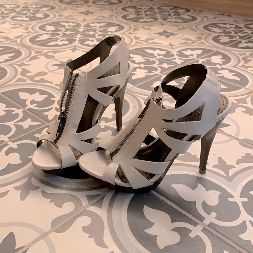 Cathy Jean Tan Strappy Heels